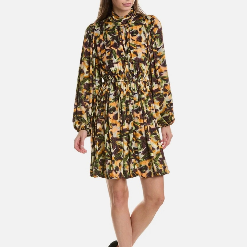 NWT Marie Oliver Yale Dress New Tiger Lily Long Sleeve